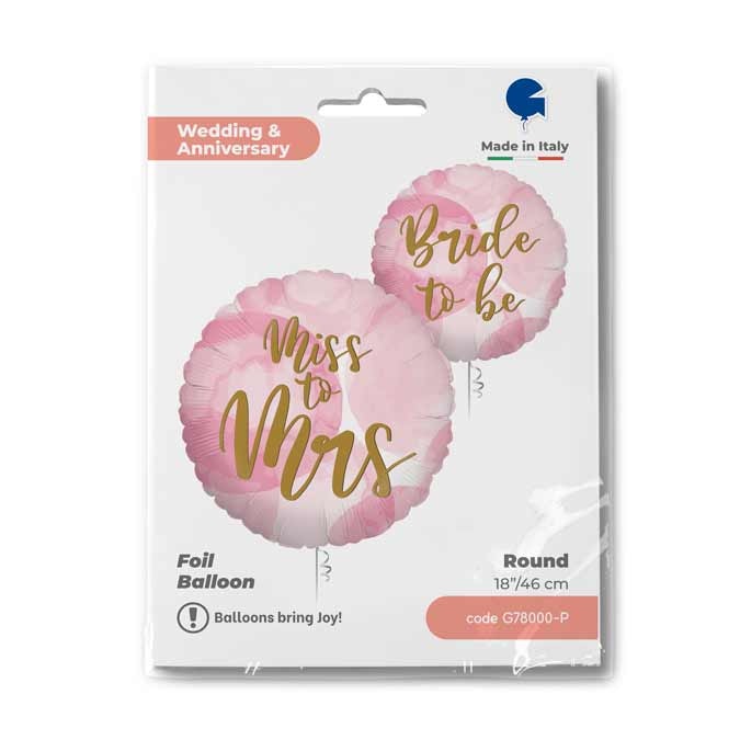 Folieballong Bride To Be 46cm