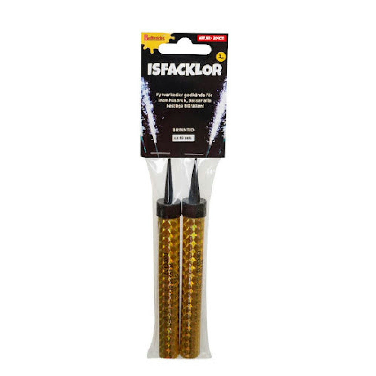 Isfacklor Guld 2-pack