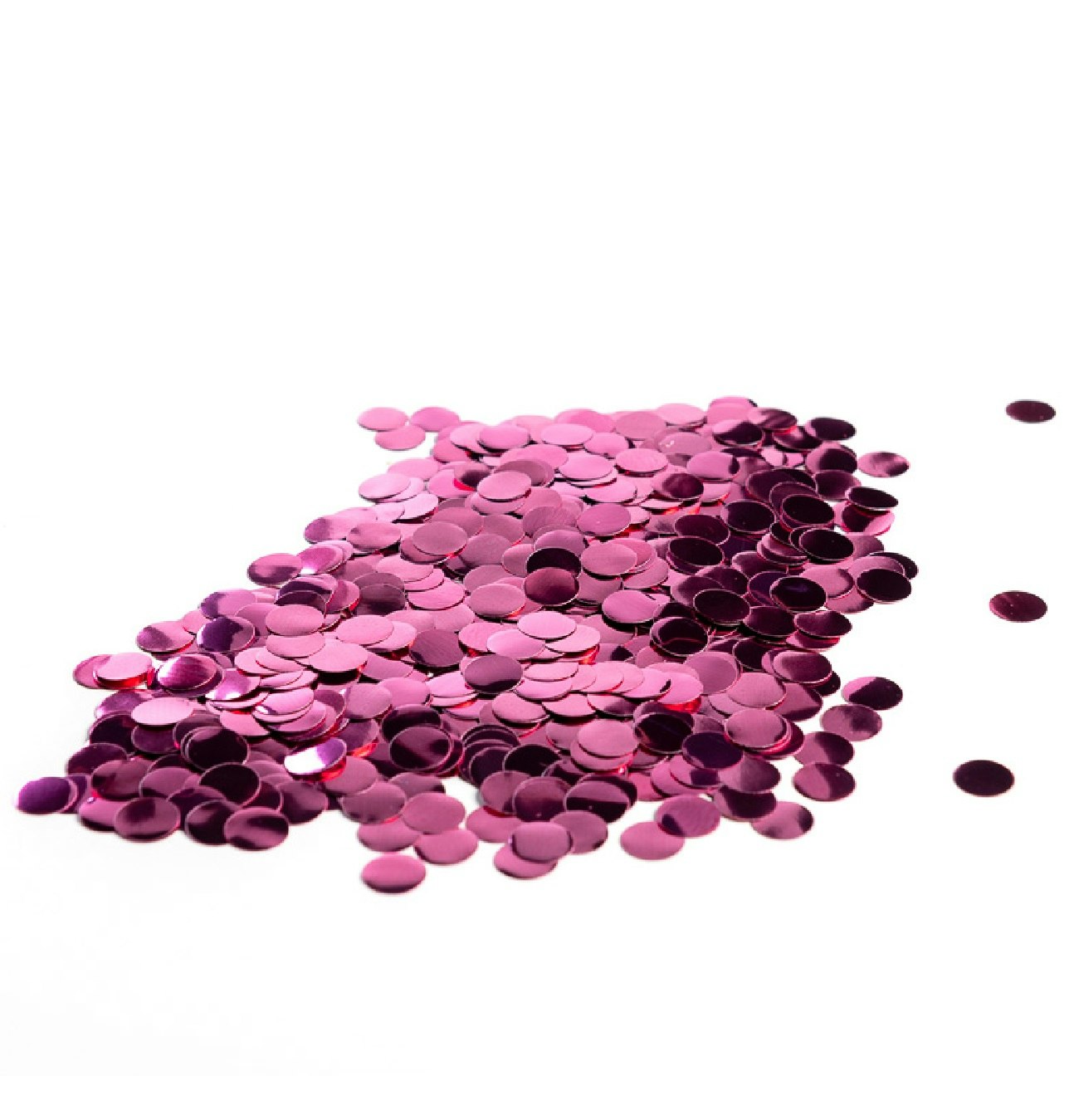 Ballongkonfetti Runda Rosa
