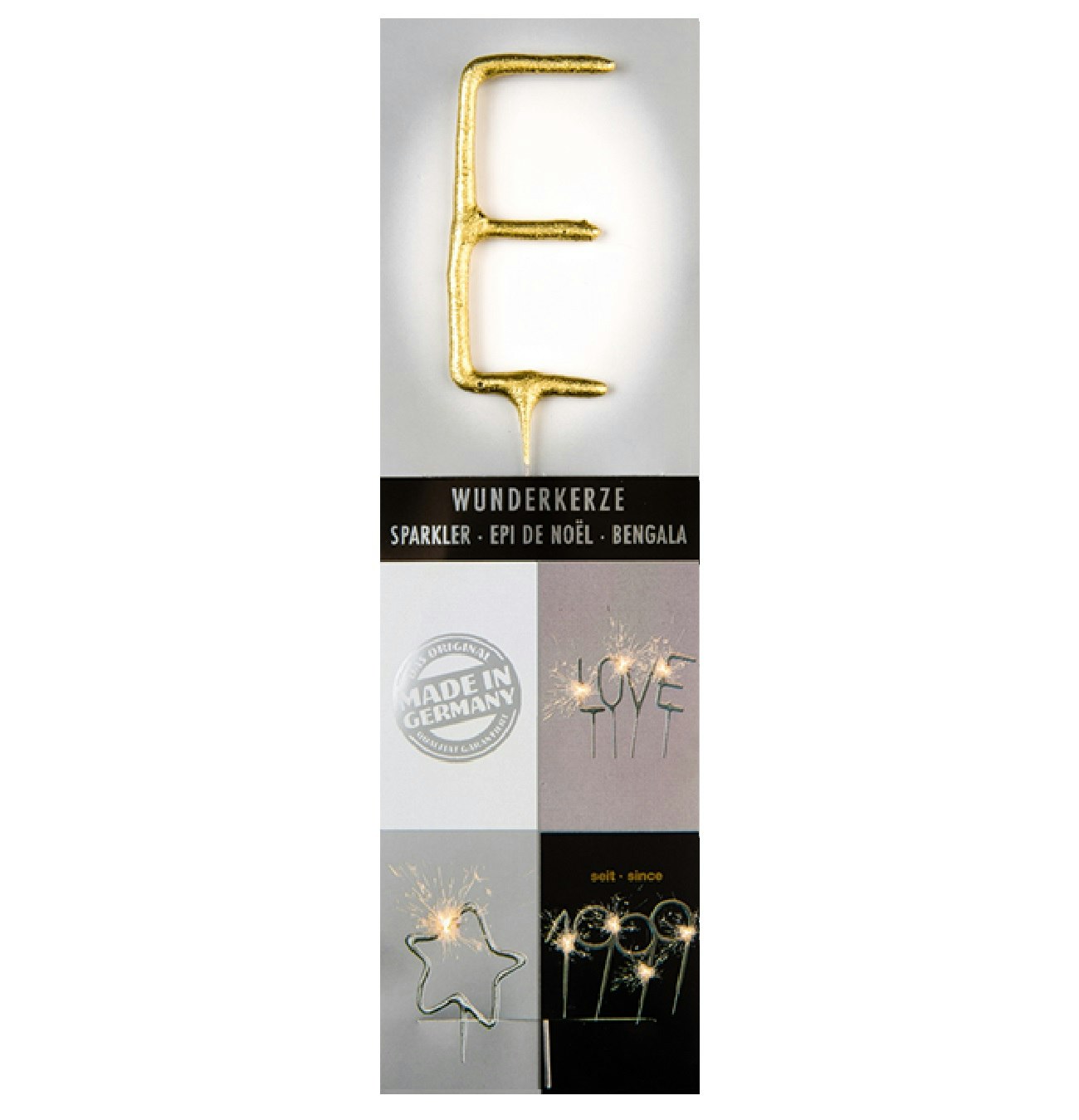 Bokstavsbloss Guld