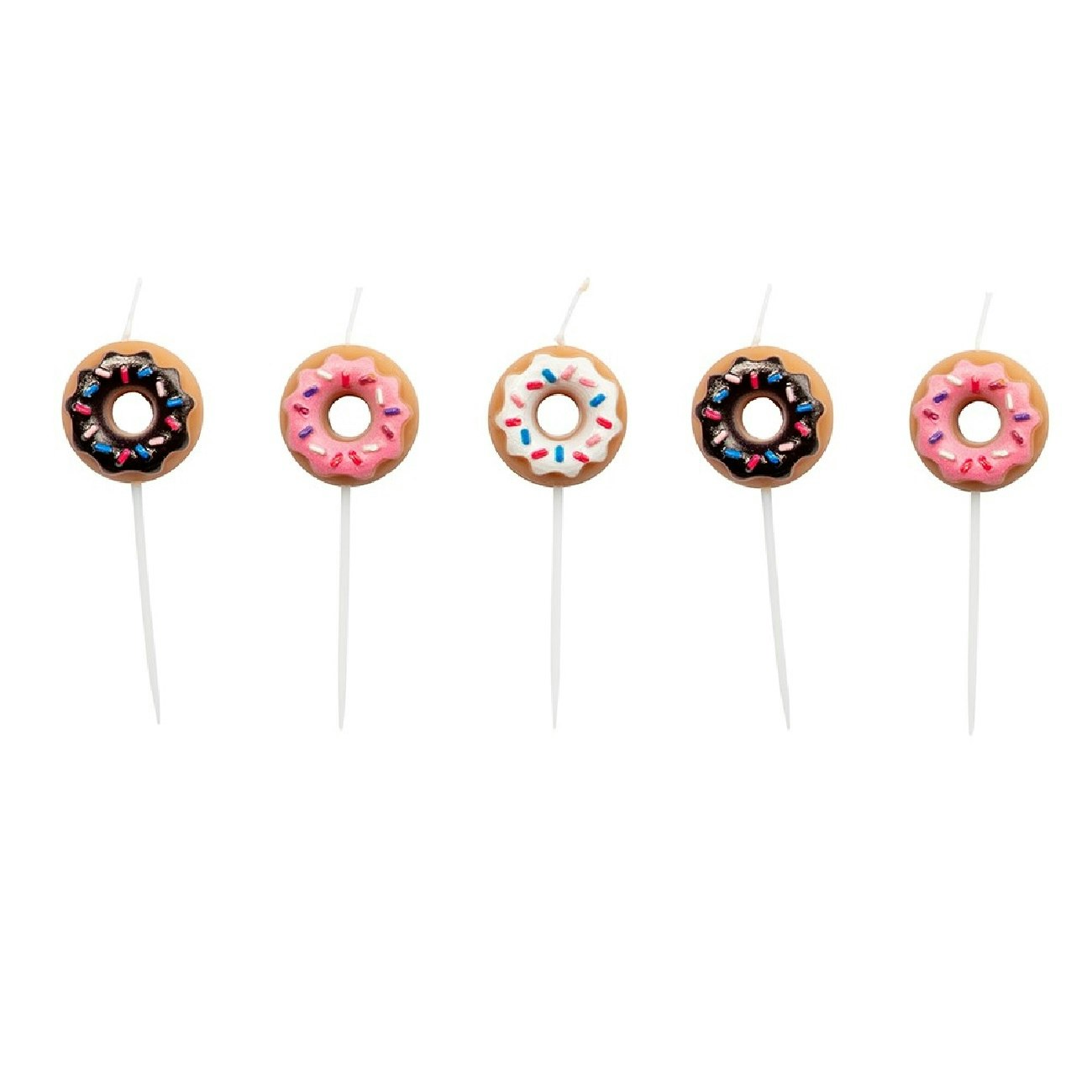 Tårtljus Donuts 5-pack