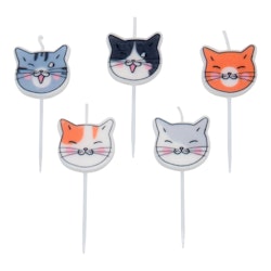 Tårtljus Katt Motiv