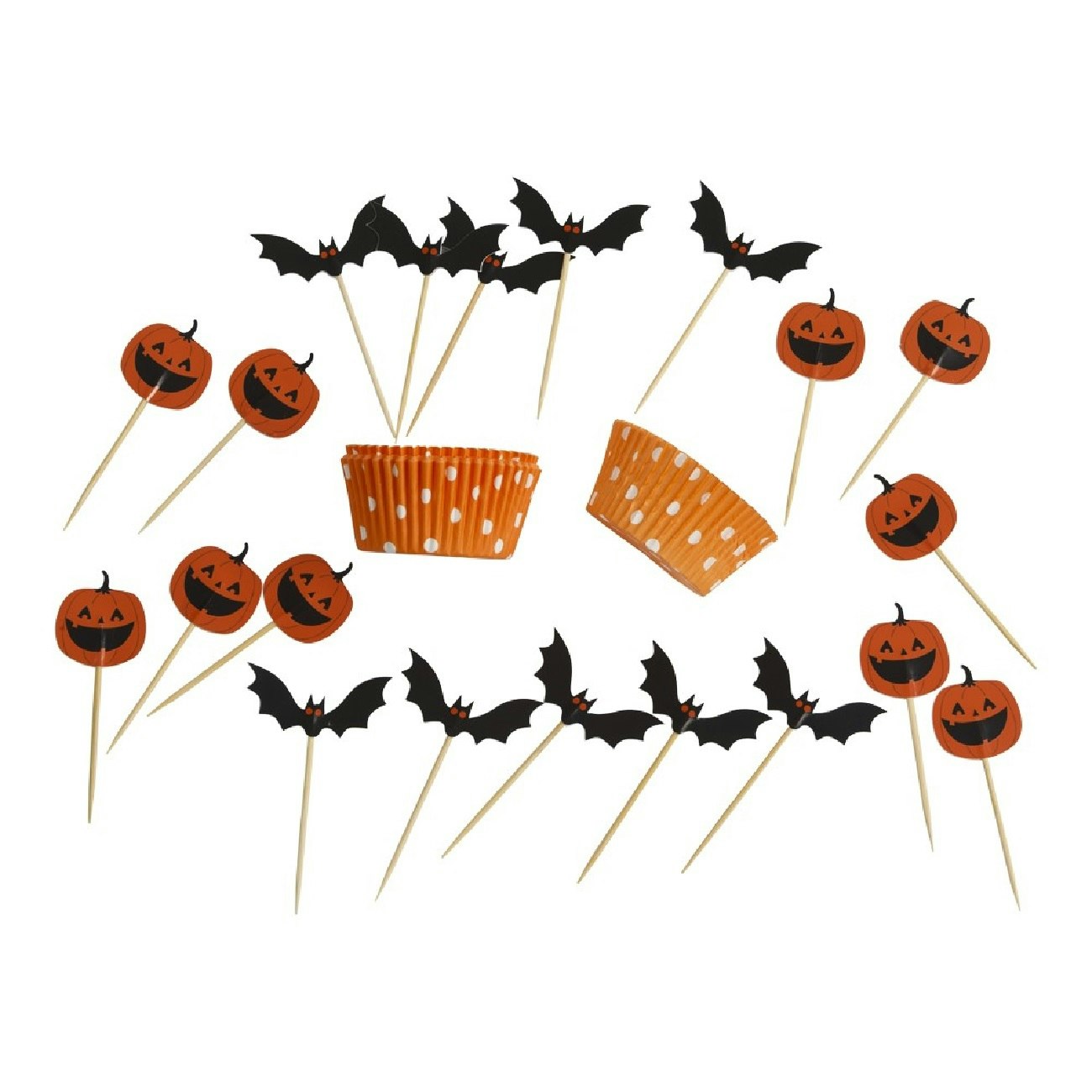 Cup Cake Kit Halloween 20-pack