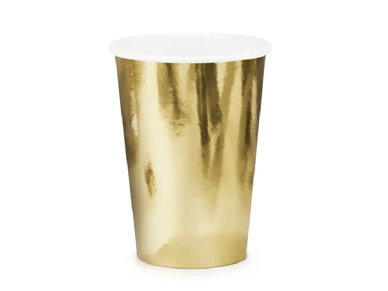 Pappersmuggar Guld Metallic