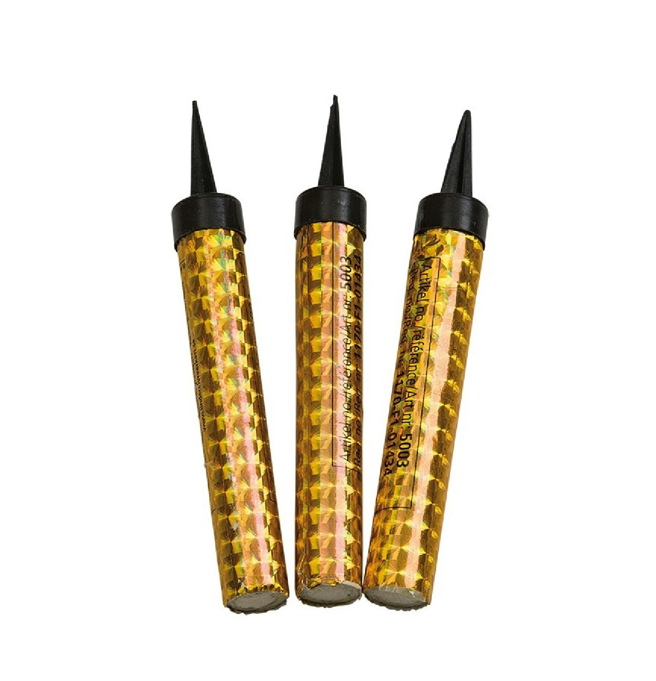 Isfacklor Guld 3-pack