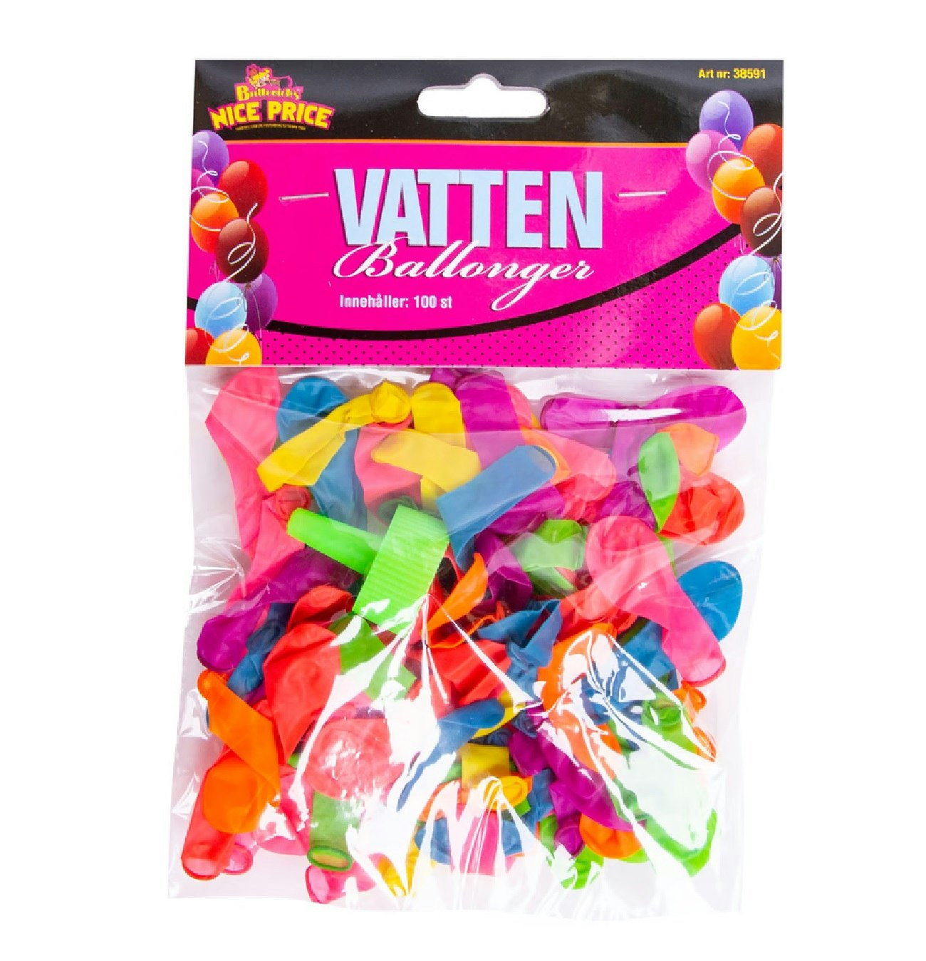 Vattenballonger 100-pack