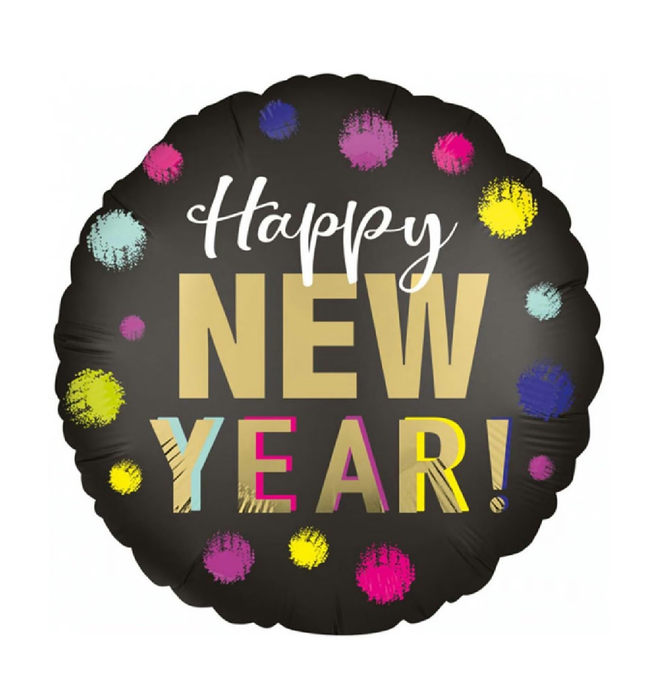 Folieballong Happy New Year! 45cm