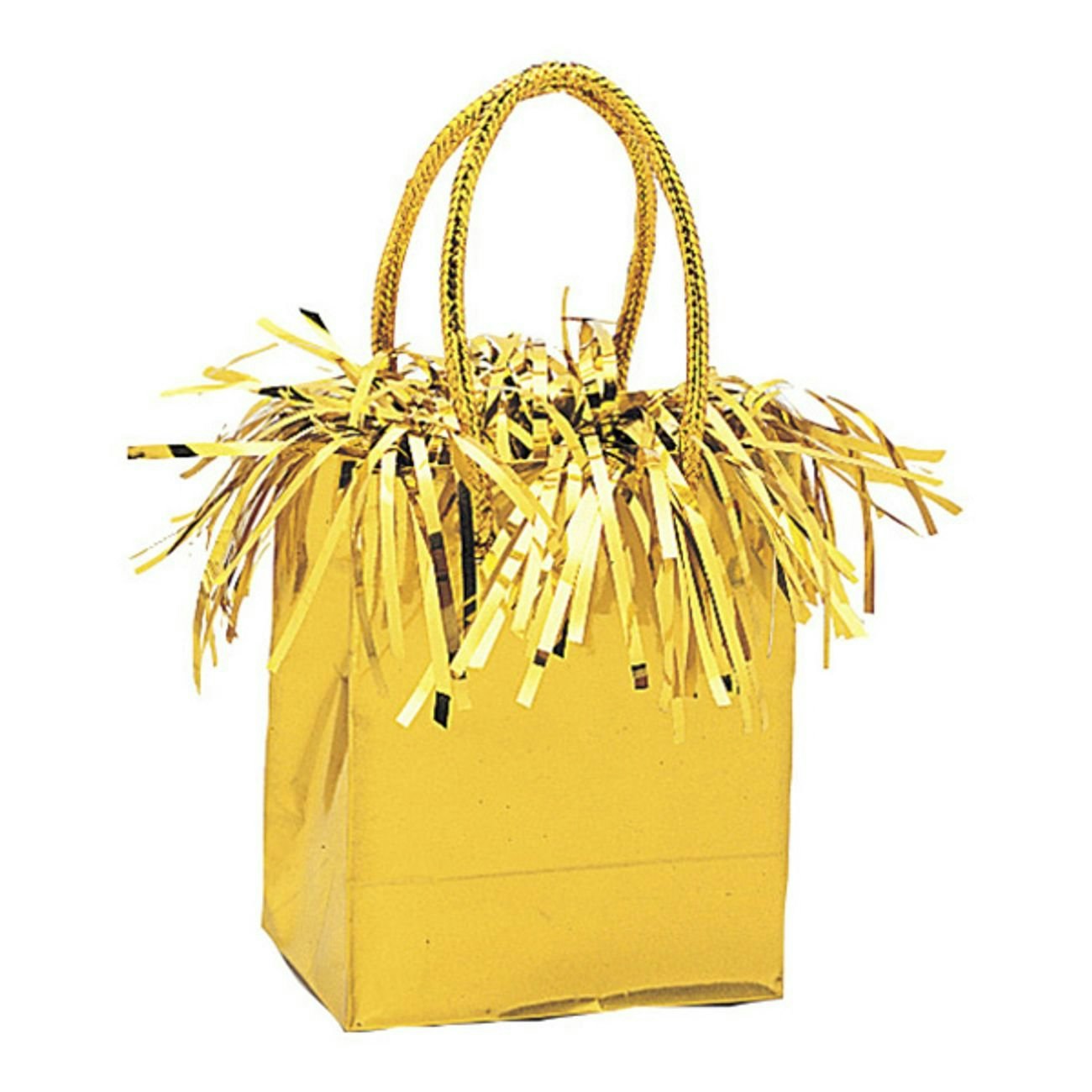 Ballongvikt Presentpåse Folie Guld Metallic