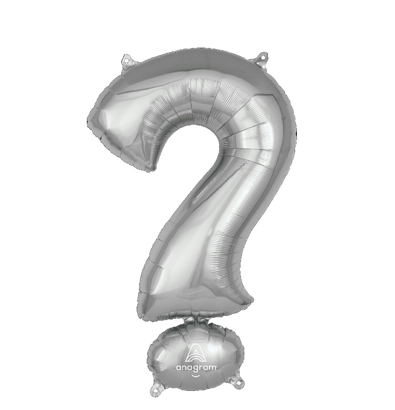 Teckenballong Folie ? Silver 91cm