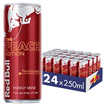 Red Bull Peach Energidryck 250ml