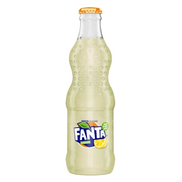Fanta Zero Lemon Glasflaska 33cl