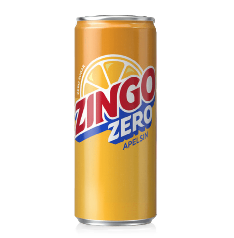 Zingo Apelsin Zero 33cl 20-pack