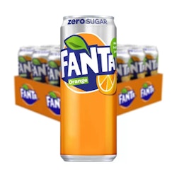 Fanta Zero Orange 33cl 20-pack