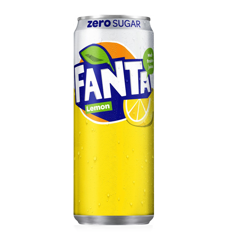 Fanta Zero Lemon 33cl 20-pack