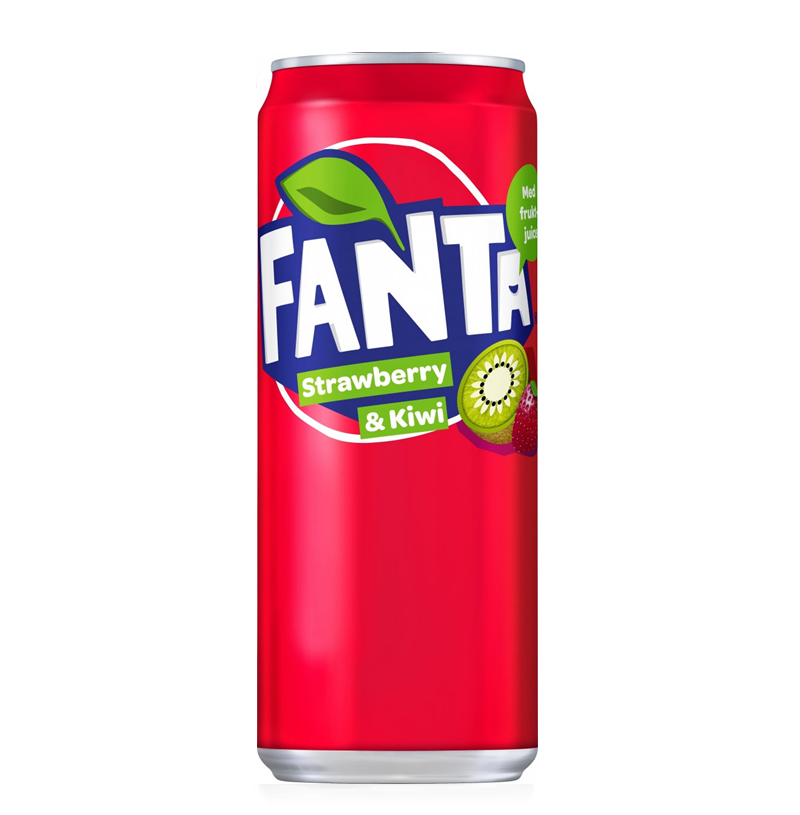Fanta Strawberry & Kiwi 33cl 20-pack