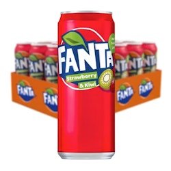 Fanta Strawberry & Kiwi 33cl 20-pack