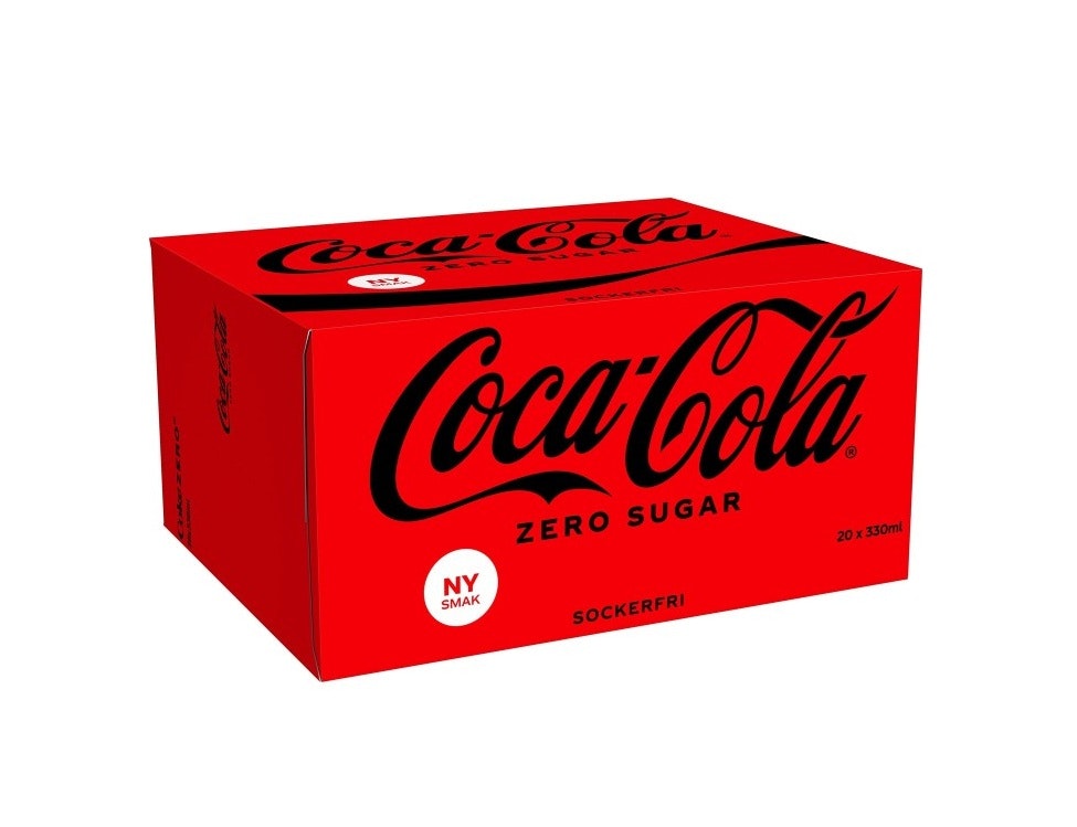 Coca-Cola Zero 33cl 20-pack