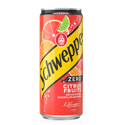 Schweppes Citrus Fruits Zero 33cl 20-pack