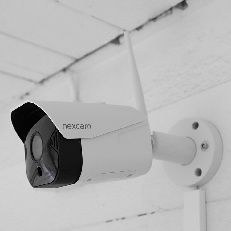Nexcam™ Sparrow vandalsäker & vattentålig wifi övervakningskamera