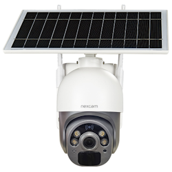 Nexcam™ Hawk 4G övervakningskamera med solpanel