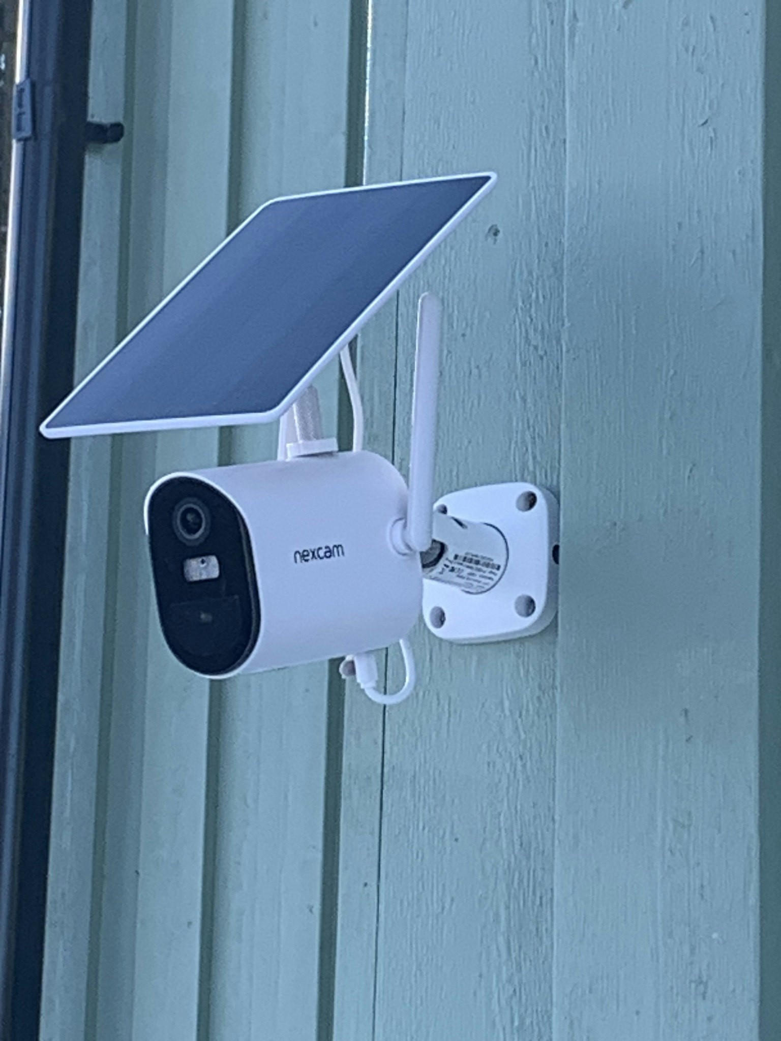 Nexcam™ Falcon Batteri + solpanel wifi övervakningskamera med lång batteritid