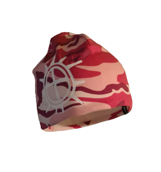 Fleecefodrad camo-mössa