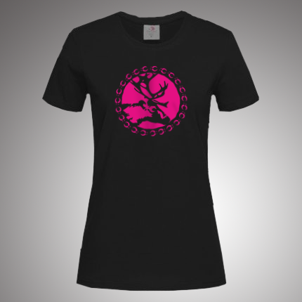 T-shirt med rentryck