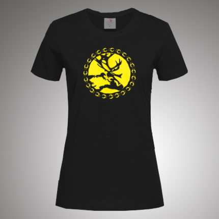 T-shirt med rentryck