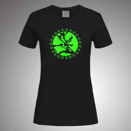 T-shirt med rentryck