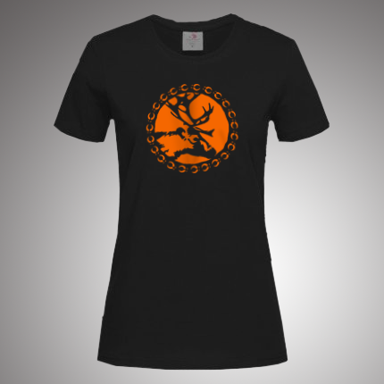 T-shirt med rentryck