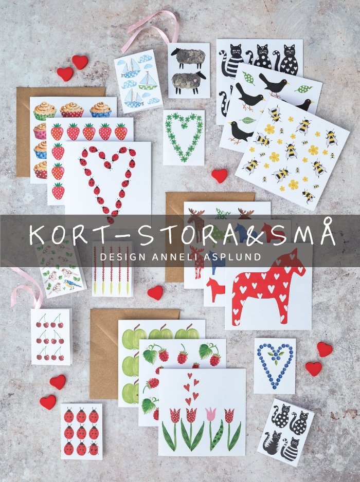 B2B Anneko Design - Butik för ÅF > Gratulationskort