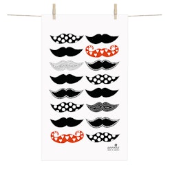 Terry towel - Mustache