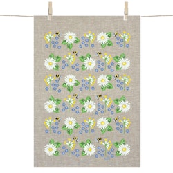 Tea towel - Summer flowers