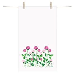Terry towel - Red clover