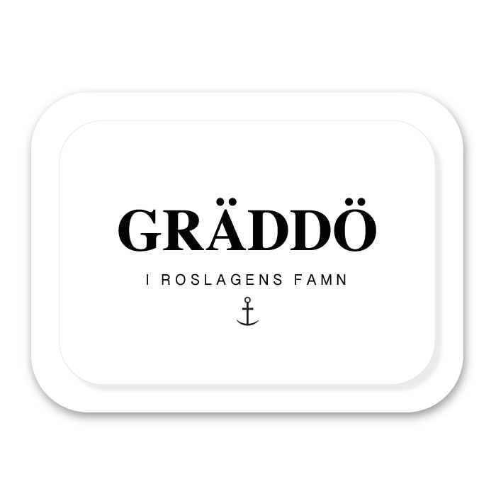 Tray - Gräddö