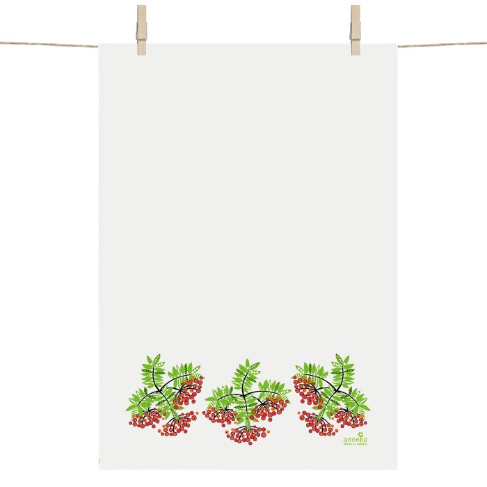 Tea towel - Rowanberry