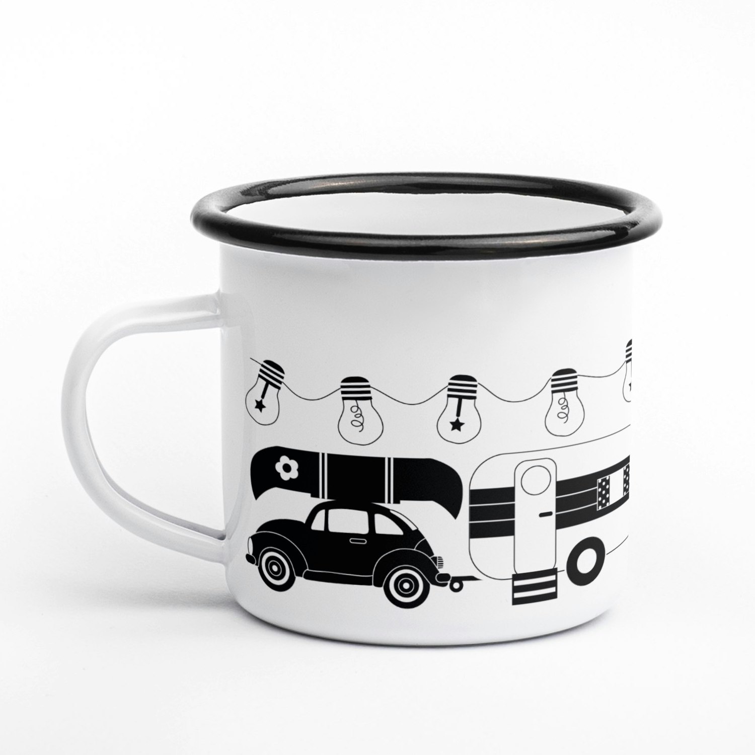 Designmugg - Camping Husvagn