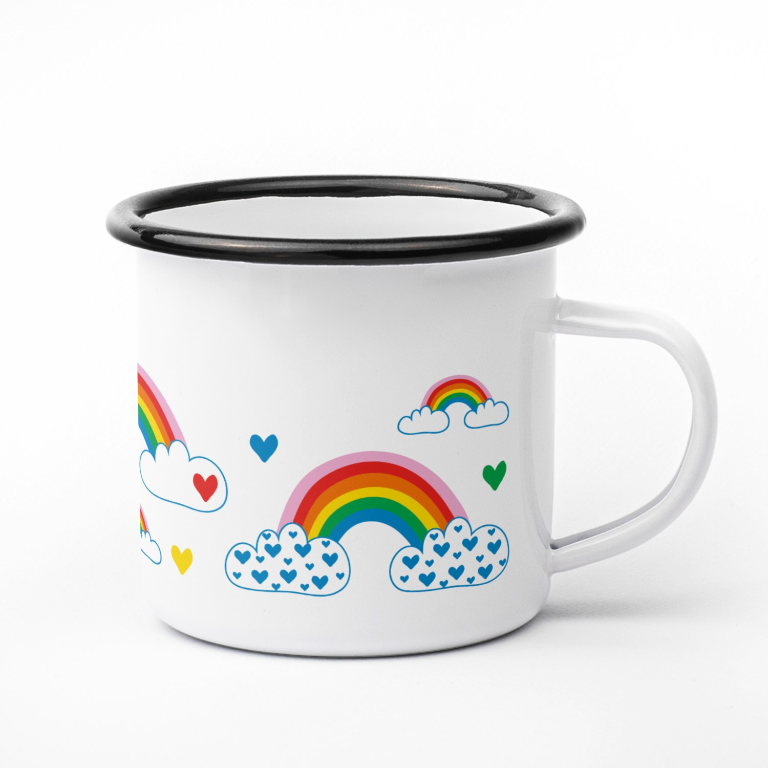 Designmugg - Regnbåge