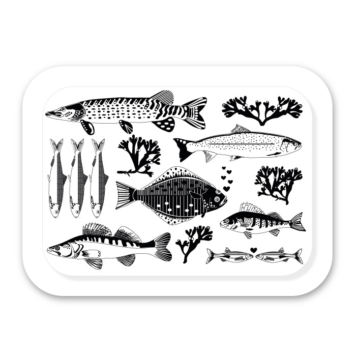 Bricka - Fiskar