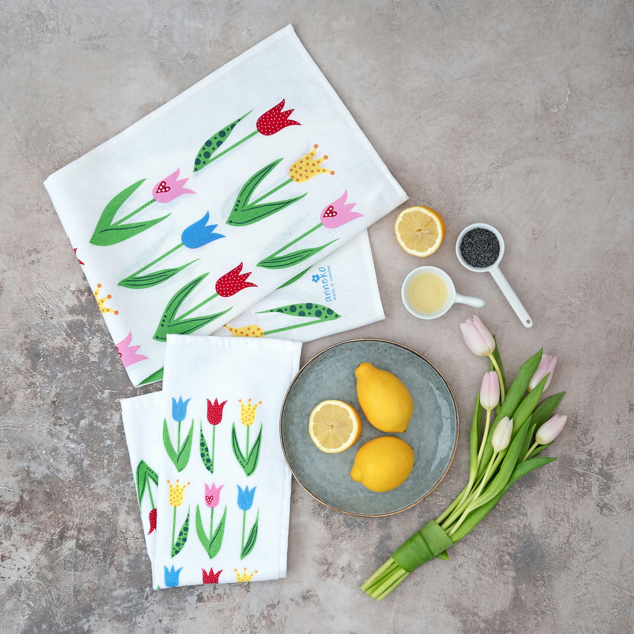 Terry towel - Tulip
