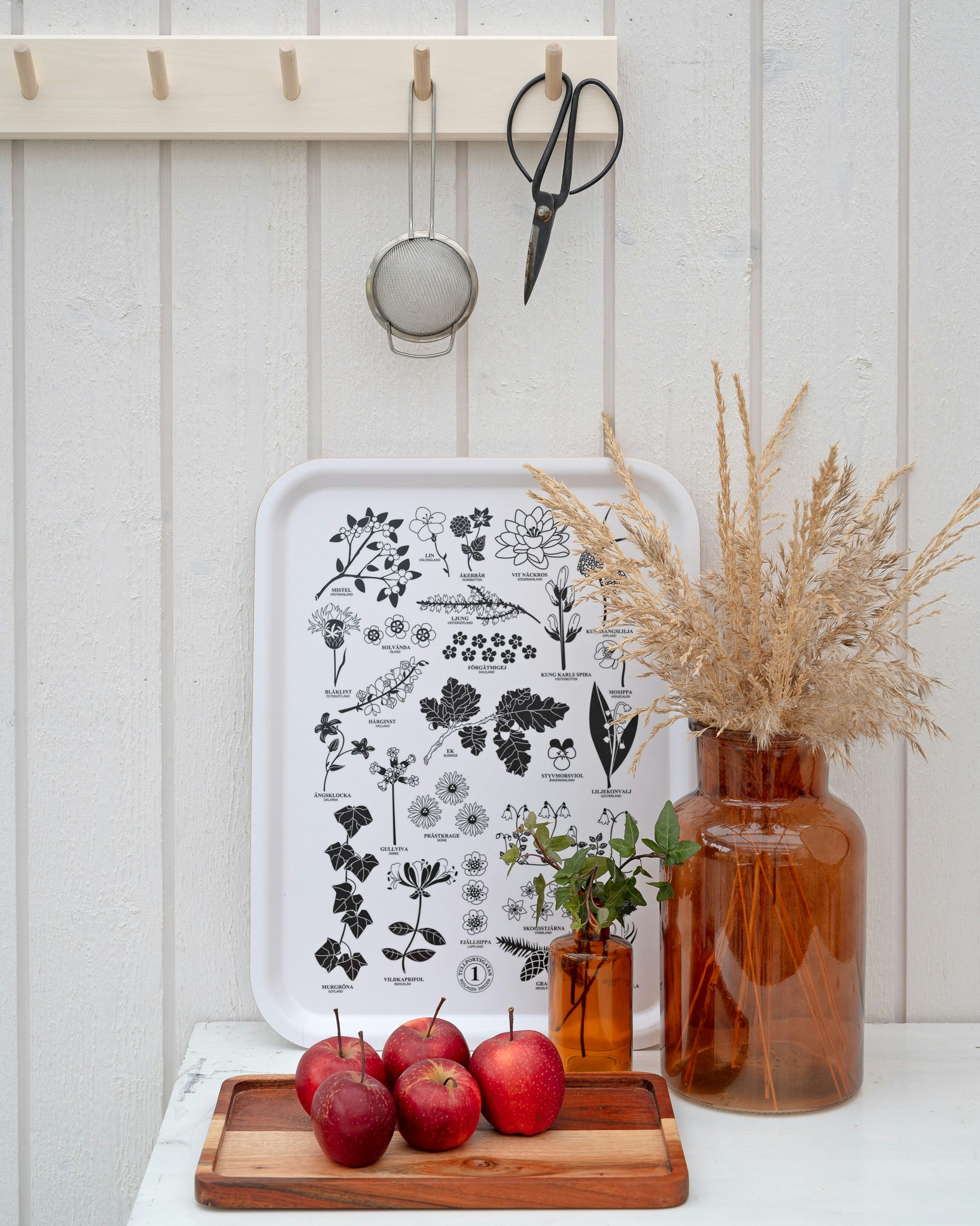Tray - Province flowers of Sweden