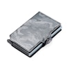 Korthållare Kamouflage RFID Grå Plånbok Läder Metall