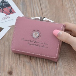 Wallet Ladies Classic Mini Deep Pink