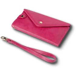 Plånbok Multi Funktionell Mobiltelefon Läder Rosa