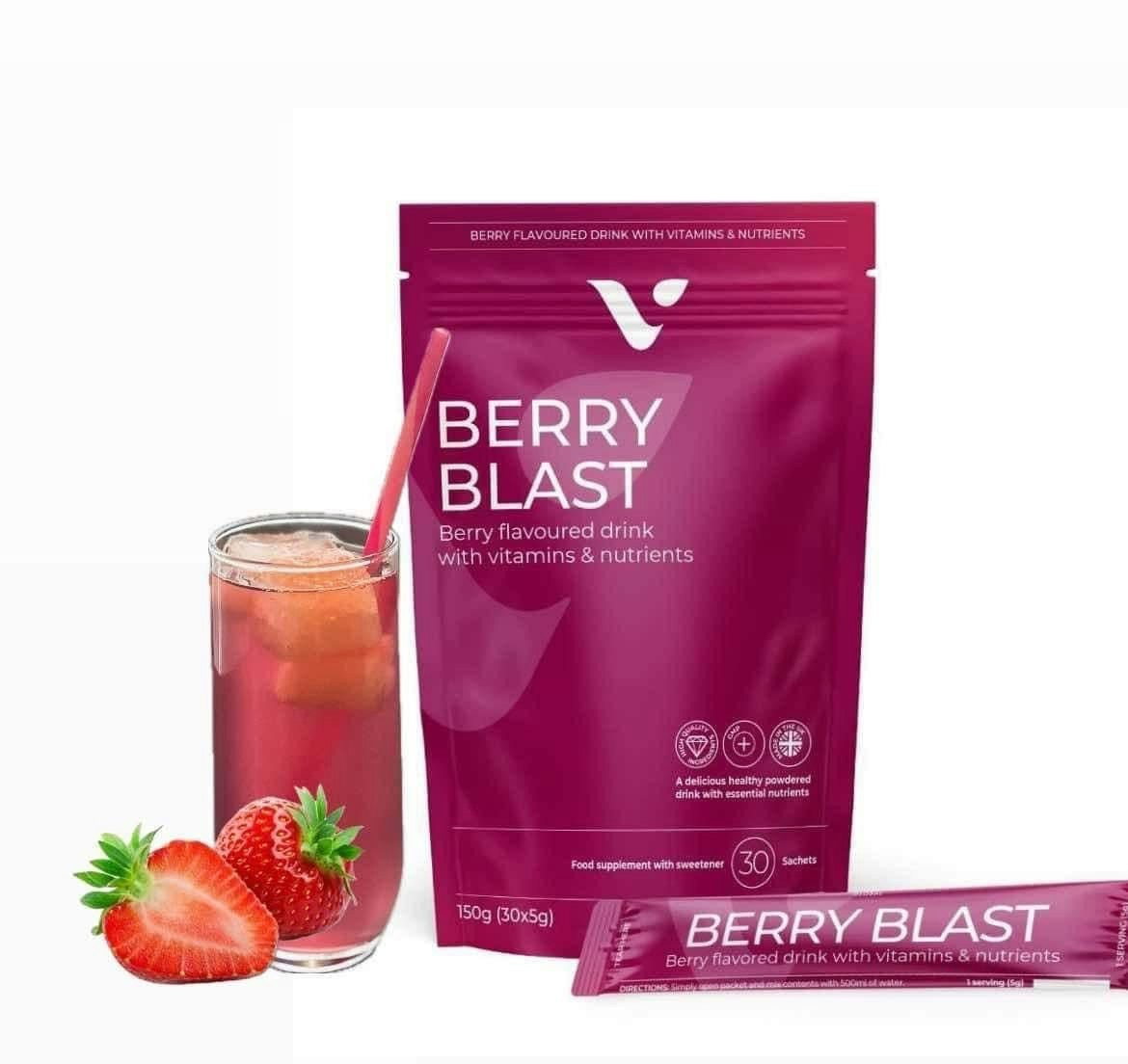 Berry Blast juice en månad