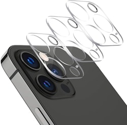 3-Pack Linsskydd i Härdat Glas för För IPhone 12 Pro Max - Transparent