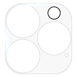 3-Pack Linsskydd i Härdat Glas för För IPhone 13 Pro Max - Transparent