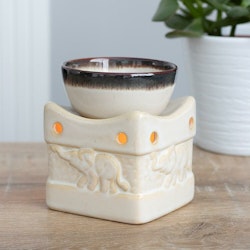 OB_04822 TWO TONE ELEPHANT OIL BURNER