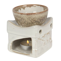 OB_04822 TWO TONE ELEPHANT OIL BURNER