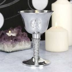 Silver Pentagram Chalice